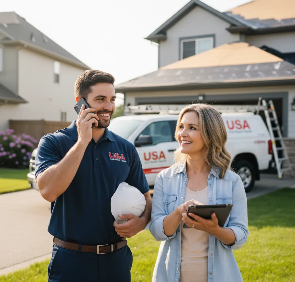 USA Roof Repair Experts customer support in Swarthmore